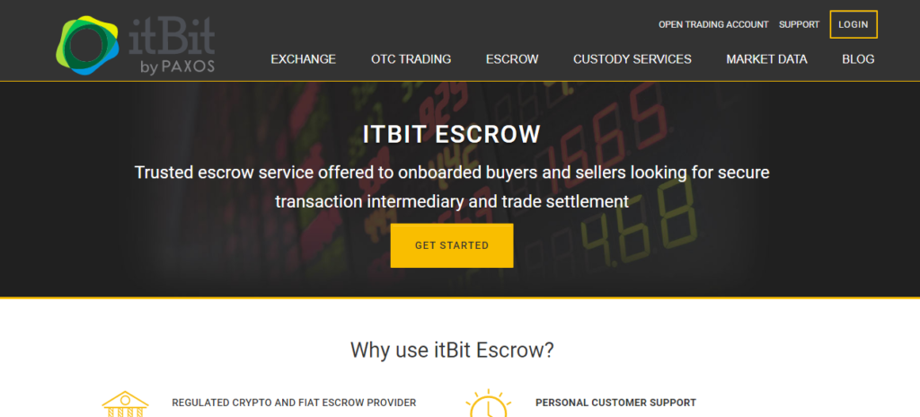 Best Bitcoin Escrow Service 2020 itBit